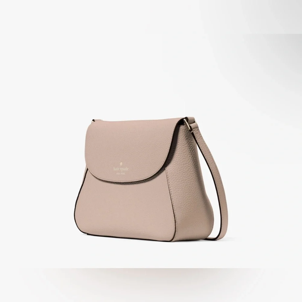 Kate Spade Monica Flap Pebble Leather Crossbody Bag